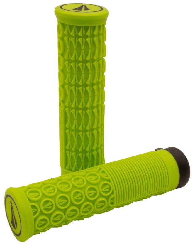 SDG Thrice 31 Lock-On MTB Grips - Neon Green