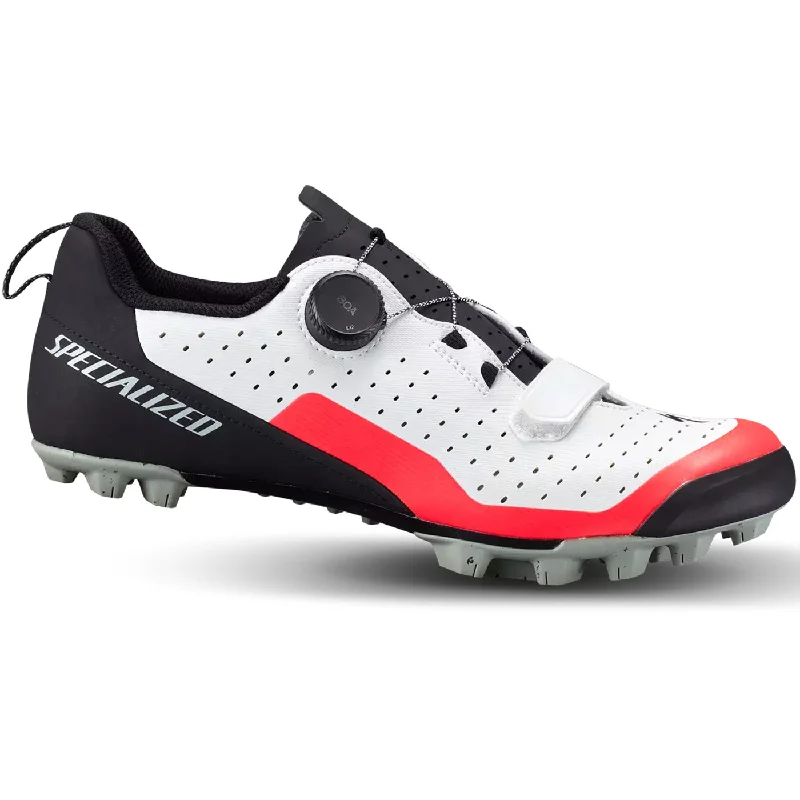 Bicycle riding clothing sponsor logos-Scarpe mtb Specialized Recon 2.0 - Bianco rosa