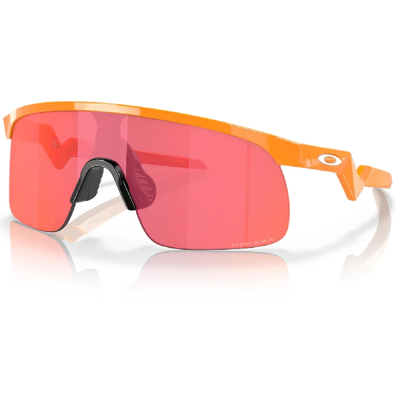 Bicycle riding clothing for triathlons-Occhiali bambino Oakley Resistor - Atomic Orange Prizm Trail Torch