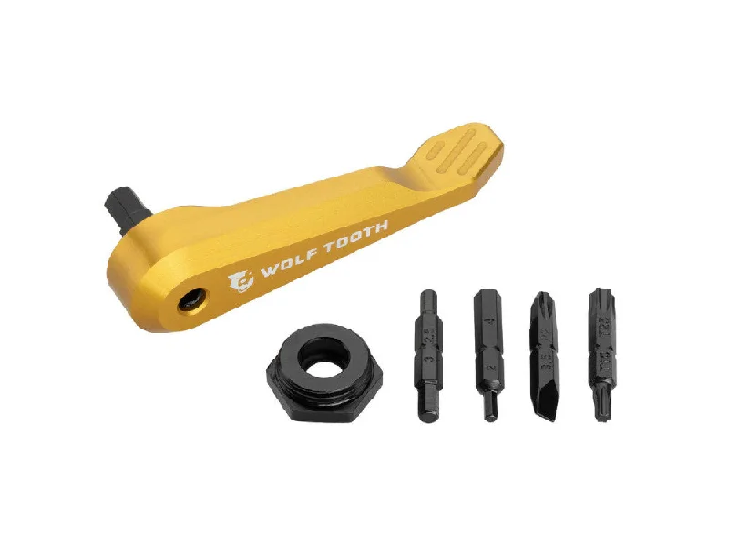 Wolf Tooth Components Axle Handle Multi Tool - Gold