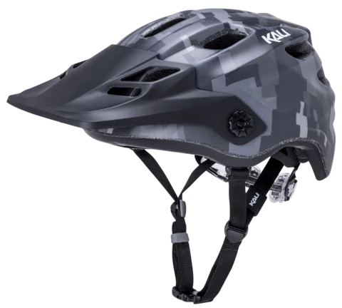 bicycle helmets for daily trips-Kali Protectives Maya 2.0 MTB Helmet - Pixel Matt Black