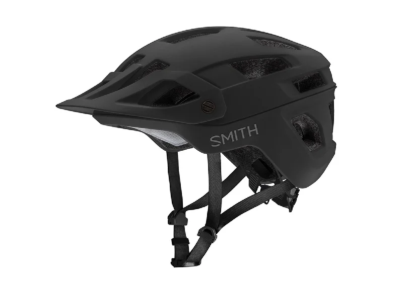 bicycle helmets for professional cyclists-Smith Engage MIPS MTB Helmet - Matt Black