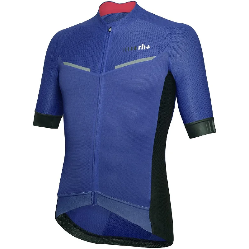 Waterproof bicycle riding clothing reviews-Maglia Rh+ Watt - Blu