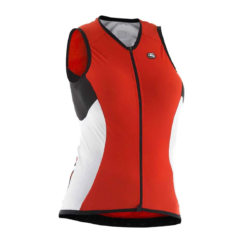 Waterproof bicycle riding clothing reviews-Giordana FRC Sleeveless Jersey