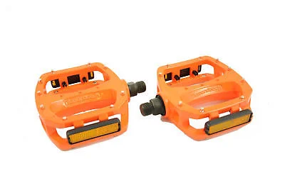 Bike chain breaker pin-DIAMOND BACK BIG FOOT PLATFORM PEDALS FOR MTB OR BMX 9-16”ORANGE BIG DISCOUNT