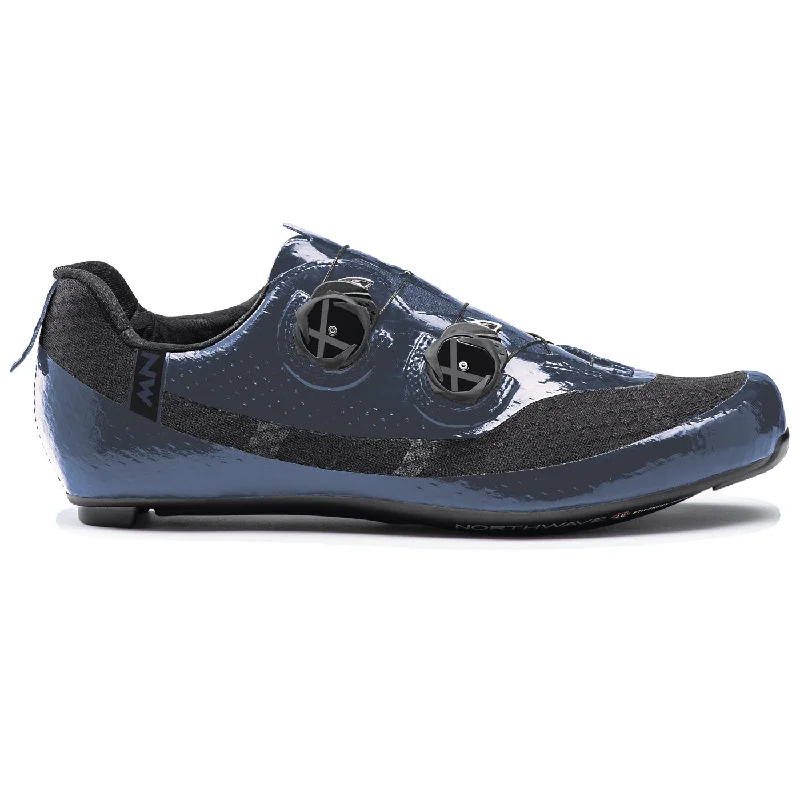 Bicycle riding clothing with climate versatility-Scarpe Northwave Mistral Plus - Blu