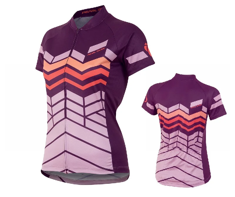 Bicycle riding clothing with cotton blends-Pearl Izumi LTD Short Sleeve MTB Jersey - Womens - Orchid Haze