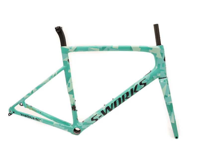 [Blem] 2019 Specialized S-Works Tarmac SL6 Disc Frameset Acid Mint/Mint/Lt Turq/Blk 58