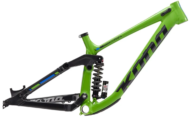 Kona Supreme Operator 27.5 Downhill Frame - Matt Green-Black