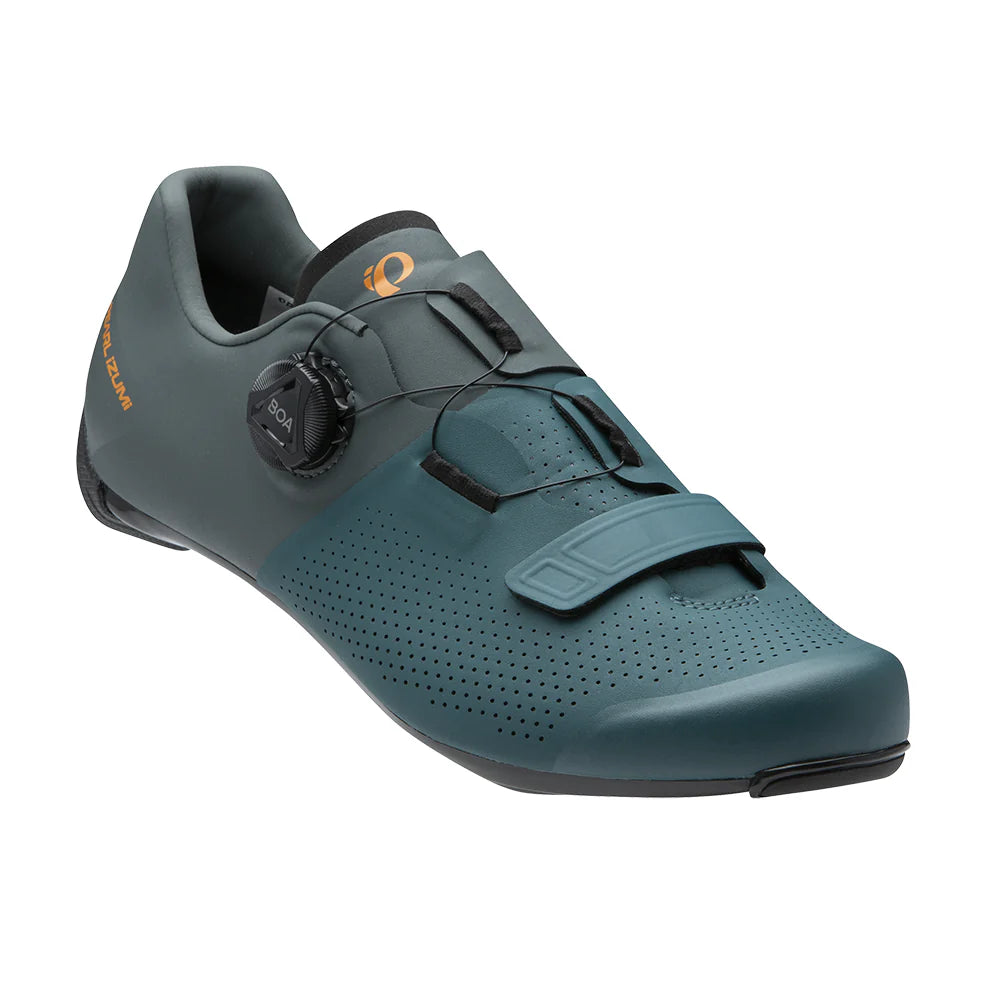 Bicycle riding clothing with reinforced elbows-Pearl Izumi Attack Road Shoe - Urban Sage-Dark Spruce