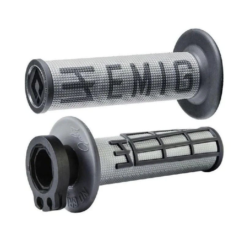 ODI MX V2 EMIG LOCK ON GRIP 2st/4st- GRAPHITE/ GREY