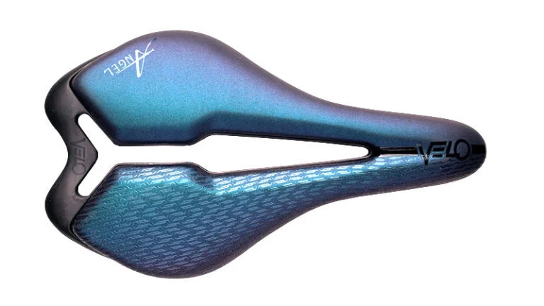 Velo Angel TT+ Saddle - 158mm - Womens - Oil Slick