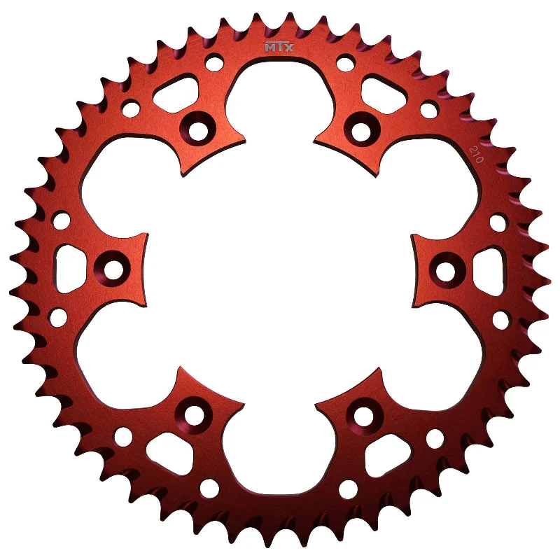 MTX 210 Zero Aluminium Rear Sprocket #520 - Red (47T) (11A-KAE-47RED)