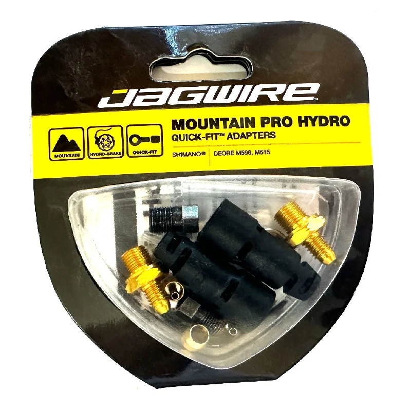 Bicycle wheel truing stand-Jagwire Pro Quick-Fit Adapters Hydraulic Hose HFA310 Shimano Deore M596, M615