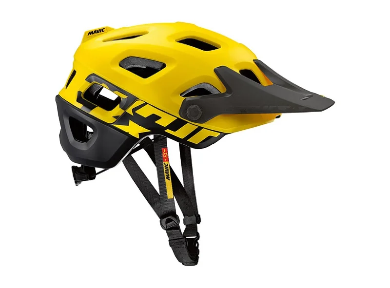 bicycle helmets for spin biking-Mavic Crossmax Pro MTB Helmet - Yellow-Black