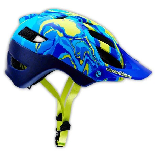 bicycle helmets for recreational biking-Troy Lee Designs A1 MTB Helmet - Galaxy - Blue