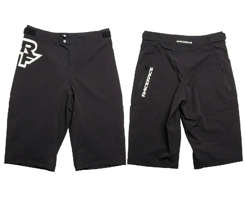 Bicycle riding clothing with overlock stitching-Race Face Sendy Short - Youth - Black - 2020