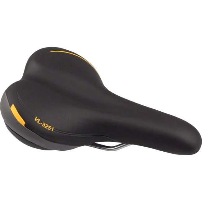 Velo Plush Pace Saddle - Black