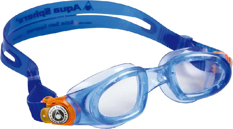 Bicycle riding clothing pastel shades-Aqua Sphere Moby Kid Goggles