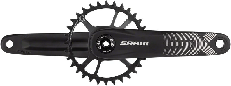 Bike pedal thread insert-SRAM SX Eagle Crankset - 175mm 12-Speed 32t Direct Mount DUB Spindle Interface BLK A1