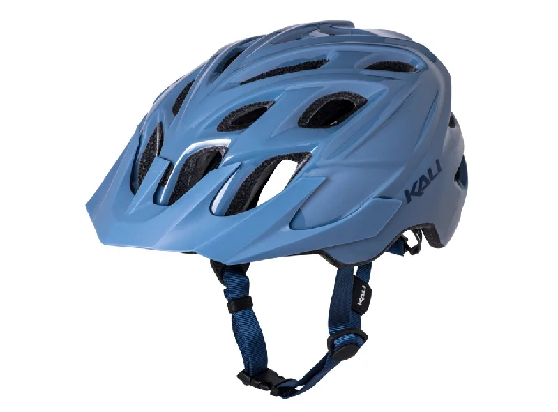 bicycle helmets for value riders-Kali Protectives Chakra Solo MTB Helmet - Solid Thunder