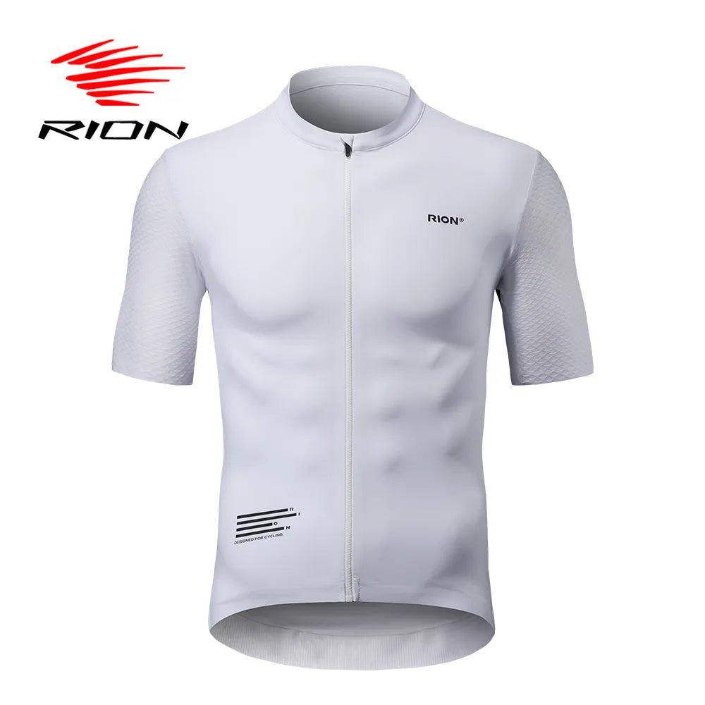 Bicycle riding clothing with sensor compatibility-RION Cycling Jersey Men MTB Maillot Shirts Bicycle Clothing 2022 Mountain Bike Men's T-Shirt Wear Summer Outfit Clothes Jumper