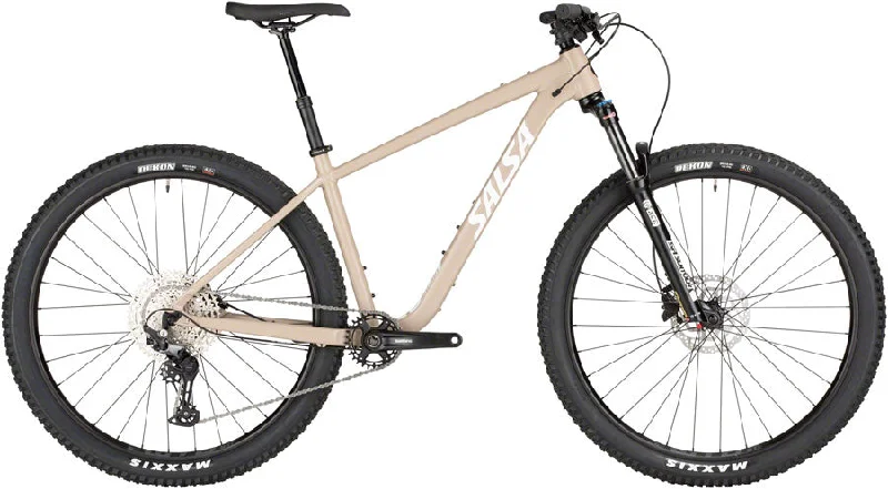 Salsa Rangefinder Deore 12 29 Bike - 29" Aluminum Tan X-Large