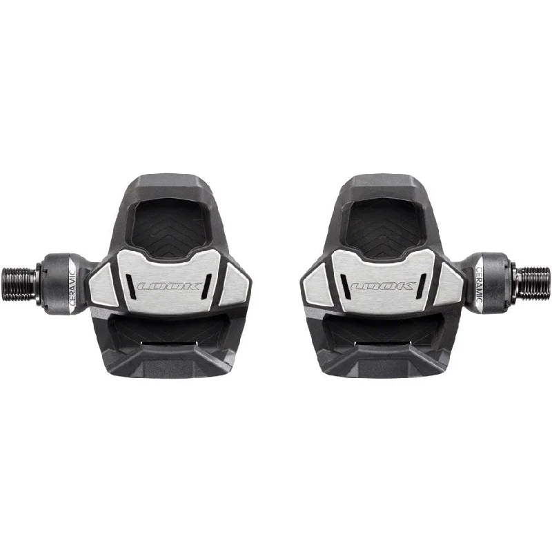 Bike chainstay bumper-KEO BLADE CARBON CERAMIC Ti Pedals - Single Sided Clipless Titanium 9/16" BLK