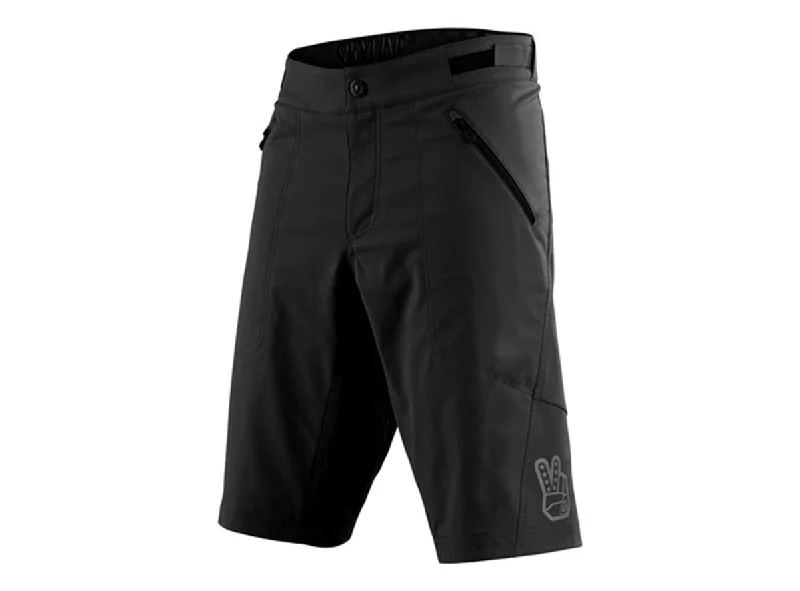 Bicycle riding clothing with thermal insulation-Troy Lee Designs Skyline Short - No Liner - Youth - Black - 2022