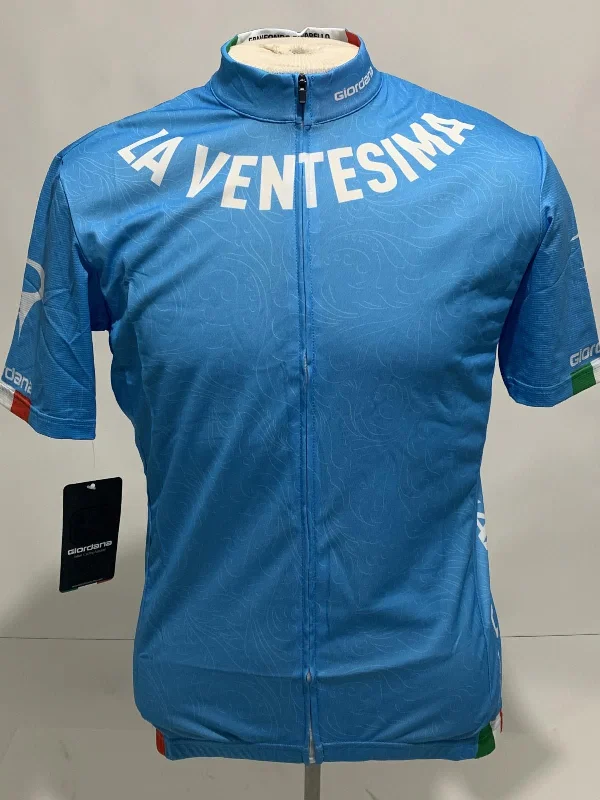 Bicycle riding clothing for pros tips-Pinarello Giordana LaVentesima Medium Mens Cycling Bike Jersey New