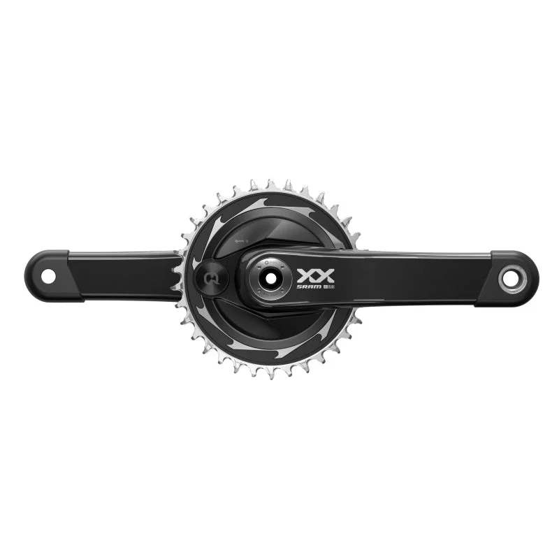 Bike chain link connector-SRAM XX SL Eagle T-Type AXS Power Meter Crankset - 170mm 12-Speed 34t Chainring DM Thread Mount DUB Spindle Interface BLK