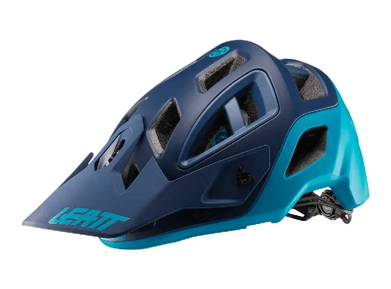 bicycle helmets for women’s style-Leatt DBX 3.0 V19.2 All-Mountain Helmet - Blue