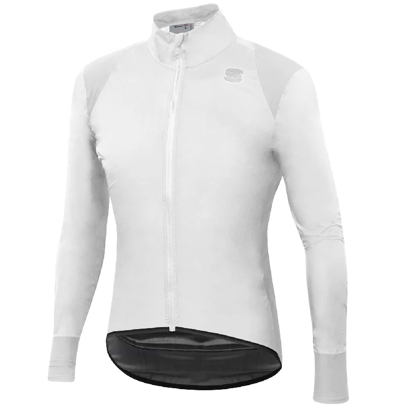 Bicycle riding clothing with agility aid-Mantellina Sportful Hot Pack No Rain - Bianco