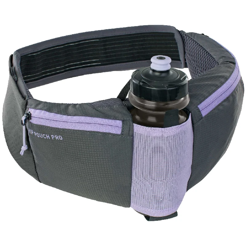 Marsupio Evoc Hip Pouch Pro + Borraccia - Grigio viola