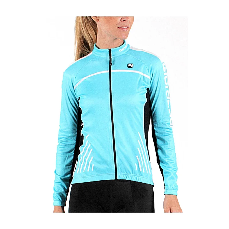 Bicycle riding clothing with traction support-Giordana Silverline Long Sleeve Jersey