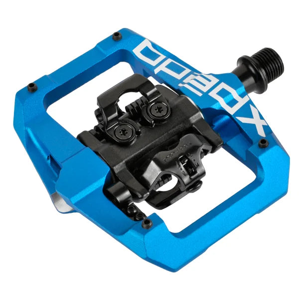 Mountain bike dropper lever-Xpedo GFX Pedals - Blue