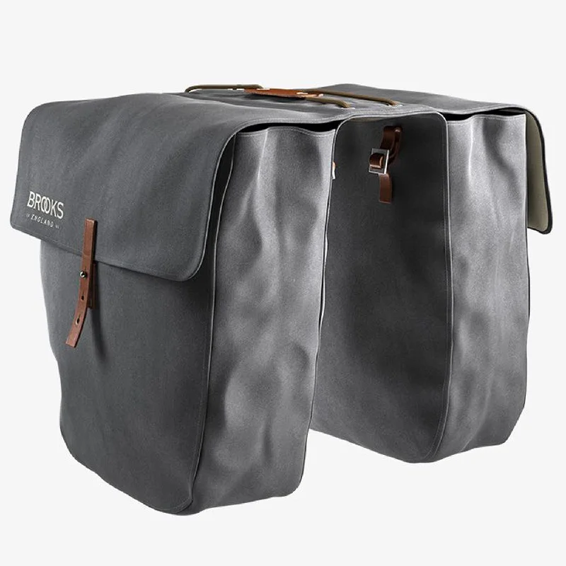 Borsa Brooks Brick Lane Pannier - Grigio