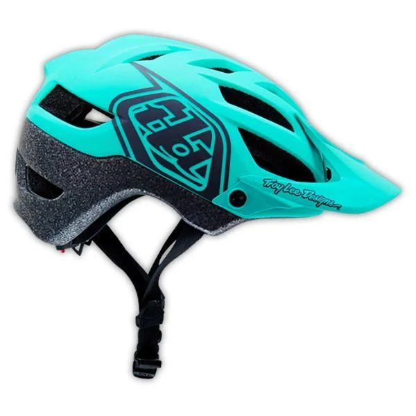 bicycle helmets for hybrid bikes-Troy Lee Designs A1 MTB Helmet - Drone - Turquoise