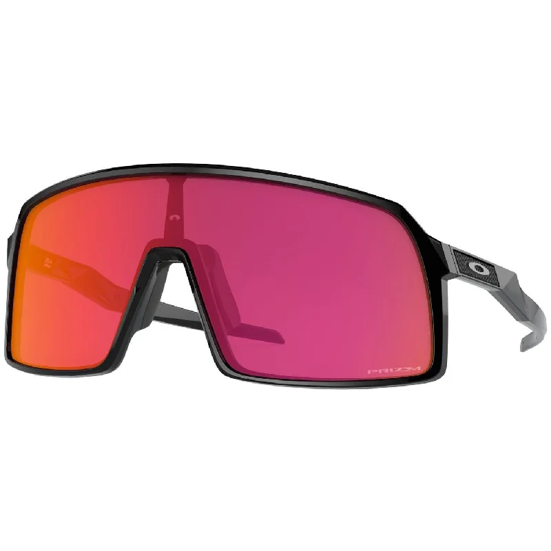 Bicycle riding clothing with lycra-Occhiali Oakley Sutro - Polished Black Prizm Field