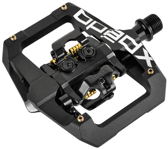 Bike pedal clip strap-Xpedo GFX Pedals - Special Edition - Black