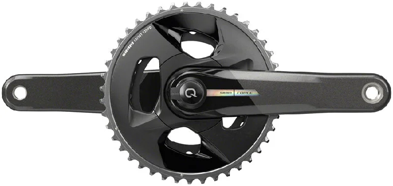 Bicycle freewheel remover-SRAM Force AXS Wide Power Meter Crankset - 170mm 2x 12-Speed 43/30t 94 BCD DUB Spindle Interface Iridescent Gray D2