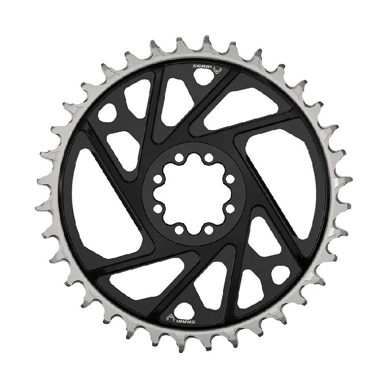 Bike chainring spacer-SRAM XX Eagle T-Type Direct Mount Chainring - 36t 12-Speed 8-Bolt Direct Mount 3mm Offset Aluminum BLK D1