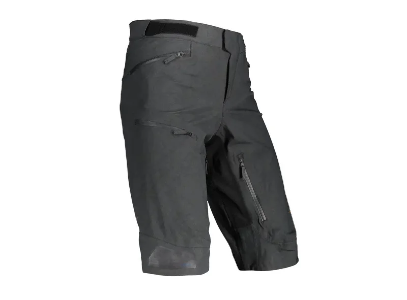 Bicycle riding clothing with abrasion resistance-Leatt MTB 5.0 Short - Black - 2021