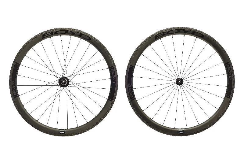 Boyd Podium Rim Brake 44mm Carbon Tubeless 700c Wheelset