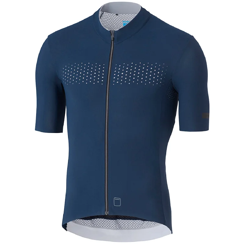 Bicycle riding clothing retro styles-Maglia Shimano Evolve - Blu