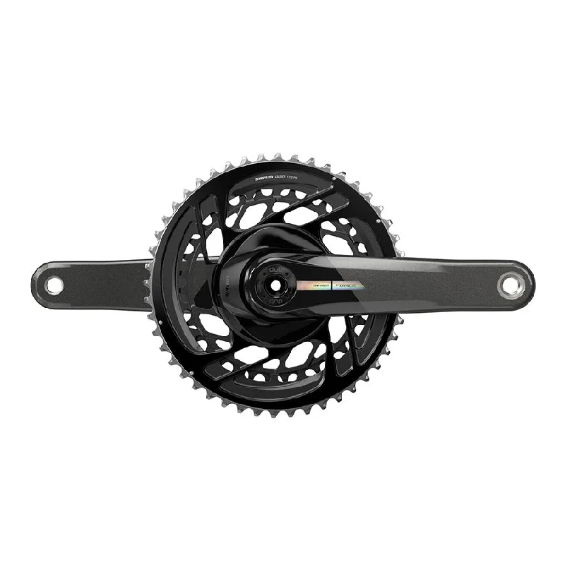 Bike tire patch kit-SRAM Force D2 2x Crankset Speed: 12 Spindle: 28.99mm BCD: Direct Mount 48/35 DUB 167.5mm Black Road Disc