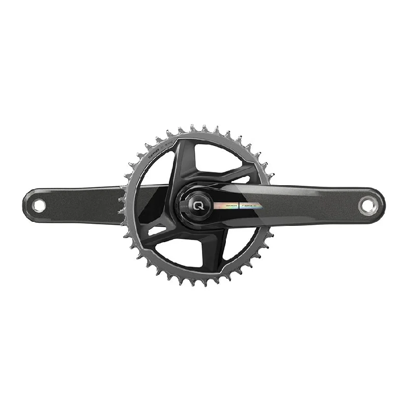 Bicycle stem riser-SRAM Force D2 1x Power Meter Crankset Speed: 12 Spindle: 28.99mm BCD: Direct Mount 40 DUB 175mm Black Road Disc