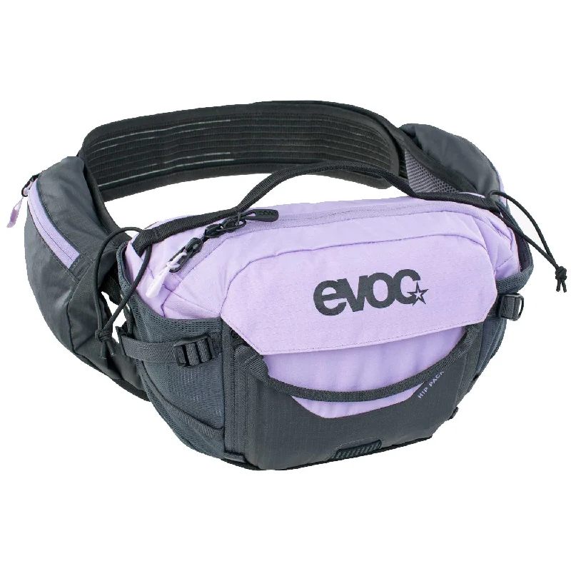 Marsupio Evoc Hip Pack Pro 3L + 1.5 Bladder - Grigio viola