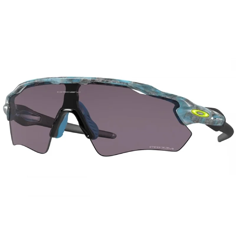 Bicycle riding clothing with sensor compatibility-Occhiali Oakley Radar EV XS Path - Sanctuary Swirl Prizm Grey