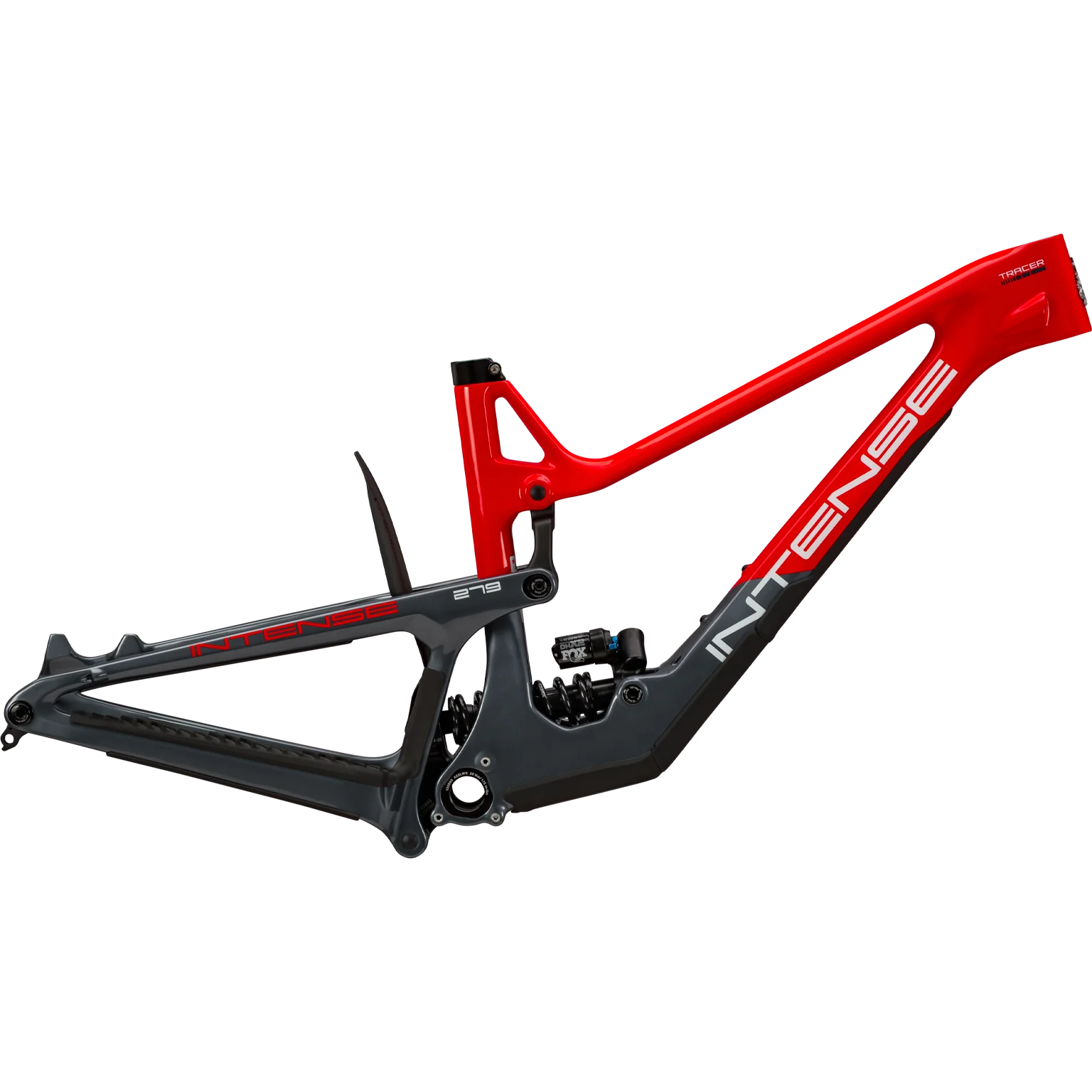 Intense Tracer 279 Full Suspension Frame - Fox DHX2 - Red - 2024